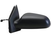 Fit System black non foldaway Driver Side Power replacement mirror 60118C CH1320229 55077399AI