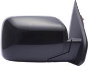 Fit System black PTM foldaway Passenger Side Heated Power replacement mirror 63033H HO1321248 76208SZAA11ZA