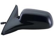 Fit System black non foldaway Driver Side Manual Remote replacement mirror 67526B MI1320122 MR192725