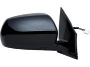 Fit System black PTM foldaway Passenger Side Heated Power replacement mirror 68051N NI1321183 96301CB810
