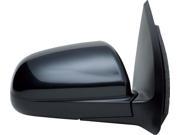 Fit System black PTM cover foldaway Passenger Side Heated Power replacement mirror 62745G GM1321328 96458175