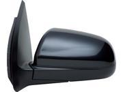 Fit System black PTM cover foldaway Driver Side Heated Power replacement mirror 62746G GM1320328 96600802