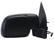 Fit System w o signal black foldaway Passenger Side Heated Power replacement mirror 61117F FO1321264 1C7Z17682DAA