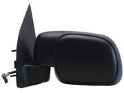 Fit System w o signal black foldaway Driver Side Heated Power replacement mirror 61118F FO1320264 1C7Z17683DAA