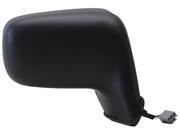 Fit System door mount black non foldaway Passenger Side Power replacement mirror 61591F FO1321257 E8ZZ17682A