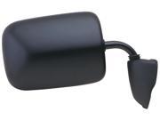 Fit System textured black foldaway Passenger Side Manual replacement mirror 60055C CH1321172 55154968