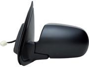 Fit System textured black foldaway Driver Side Heated Power replacement mirror 61176F FO1320252 3L8Z17683VAA