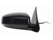 Fit System black foldaway Passenger Side Heated Power replacement mirror 68553N NI1321161 96301ZK34E