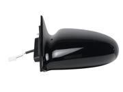 Fit System black non foldaway Driver Side Power replacement mirror 62696G GM1320260 94855362
