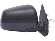 Fit System textured black foldaway Passenger Side Power replacement mirror 67535B MI1321129 7632A094