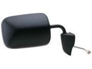 Fit System textured black foldaway Passenger Side Power replacement mirror 60057C CH1321173 55076878AA