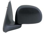 Fit System black foldaway Driver Side Manual replacement mirror 61036F FO1320132 F65Z17683AA