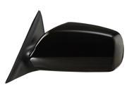 Fit System black non foldaway; Toyota Camry Japan built includes Hybrid black non foldaway Driver Side Power replacement mirror 70600T TO1320215 TO1320238 879