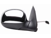 Fit System black w chrome cover foldaway Passenger Side Power replacement mirror 61127F FO1321138 F85Z17682FAA