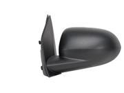 Fit System textured black non foldaway Driver Side Manual replacement mirror 60572C CH1320264 5115037AC