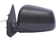 Fit System textured black foldaway Driver Side Heated Power replacement mirror 67538B MI1320132 7632A095