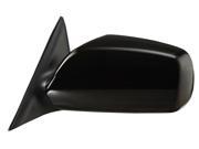Fit System black non foldaway; Toyota Camry Japan built includes Hybrid black non foldaway Driver Side Heated Power replacement mirror 70602T TO1320214 TO1320