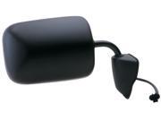 Fit System textured black foldaway Passenger Side Power replacement mirror 60059C CH1321133 55154698