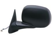 Fit System black foldaway Driver Side Heated Power replacement mirror 60064C CH1320168 55076489AC