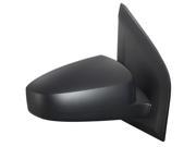 Fit System black PTM non foldaway Passenger Side Power replacement mirror 68567N NI1321167 96301ET01E