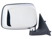 Fit System chrome foldaway Passenger Side Manual replacement mirror 66005M MA1321110 UE5569120