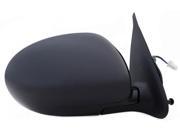 Fit System black PTM cover foldaway Passenger Side Power replacement mirror 68077N NI1321221 963011KM1C