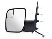 Fit System textured black w blind spot foldaway Driver Side Power replacement mirror 61198F FO1320396 AC2Z17683AA