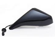 Fit System black PTM w o auto dimming non foldaway Driver Side Power replacement mirror 62754G GM1320405 22762487