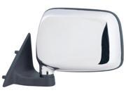 Fit System chrome foldaway Driver Side Manual replacement mirror 66006M MA1320110 UE5569180