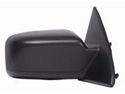 Fit System black w textured cover w o puddle lamp non foldaway Passenger Side Heated Power replacement mirror 61601F FO1321266 6E5Z17682C