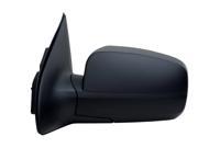 Fit System black foldaway Driver Side Manual Remote replacement mirror 75014K KI1320129 876103E74000