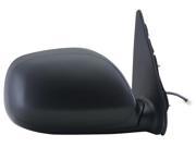 Fit System black foldaway Passenger Side Power replacement mirror 70063T TO1321193 879100C060C0