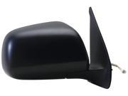 Fit System black foldaway Passenger Side Power replacement mirror 70075T TO1321203 8791004180C0