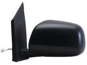 Fit System black foldaway Driver Side Heated Power replacement mirror 70078T TO1320205 87940AE020