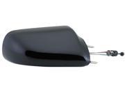 Fit System black non foldaway Passenger Side Manual Remote replacement mirror 62015G GM1321167 10122422