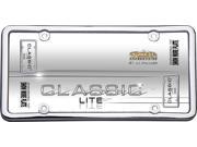 Cruiser Accessories 20030 Classic Lite License Plate Frame Chrome