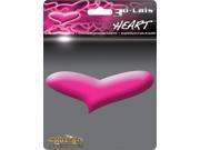 Cruiser Accessories 3d Cals Heart Hot Pink Automotive Decals 83606
