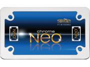 Cruiser Accessories 77030 Motorcycle License Plate Frame Neo Chrome