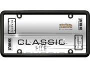 Cruiser Accessories 20050 Classic Lite License Plate Frame Black