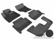 3D MAXpider L1AD02601509 AUDI Q7 2007 2014 KAGU BLACK R1 R2 R3 BENCH SEATING