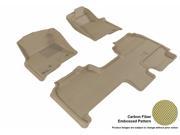 3D MAXpider L1FR07401502 FORD F 150 2009 2014 SUPERCAB KAGU TAN R1 R2 2 EYELETS NOT FIT 4X4 M T FLOOR SHIFTER TRIM TO FIT SUBWOOFER