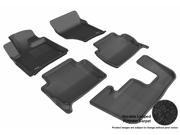 3D MAXpider L1AD02602209 AUDI Q7 2007 2014 CLASSIC BLACK R1 R2 R3 BENCH SEATING
