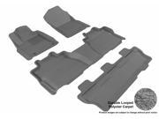 3D MAXpider L1TY15202201 TOYOTA SEQUOIA 2012 2014 CLASSIC GRAY R1 R2 R3 BENCH SEATING