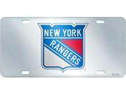 FanMats NHL New York Rangers License Plate Inlaid 6 x12 17169