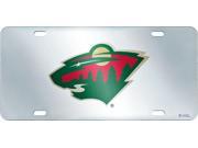FanMats NHL Minnesota Wild License Plate Inlaid 6 x12 17177