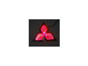 Race Sport 3D LED Logo Badge Mitsubishi Red RS 3DLED MIT R