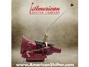 American Shifter GM 700 R4 Single Action Automatic Transmission Shifter Kit 16 Single Bend Arm w Black Knob