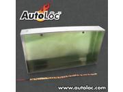 Autoloc Green Illuminated ~ Frenched License Plate Relocation Kit AUTLPBAGN