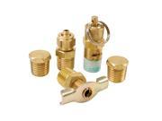Viair 5 Pc. Tank Port Fittings Kit For 200PSI Rated Systems 90004