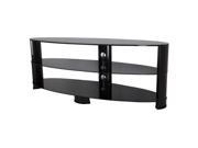 AVF Oval TV Stand with Cable Management for Screens up to 65 OVL1400BB A